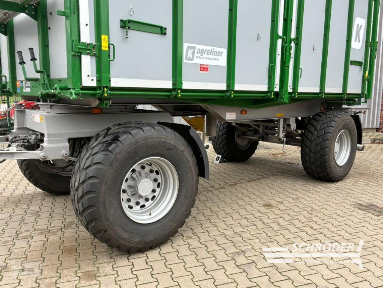 Anhänger typu Kröger HKD 302 | SEITENBORDWÄNDE ALS PORTAL, Gebrauchtmaschine v Langförden (Obrázek 3)